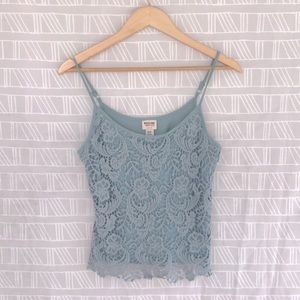 Beautiful muted blue summer tank